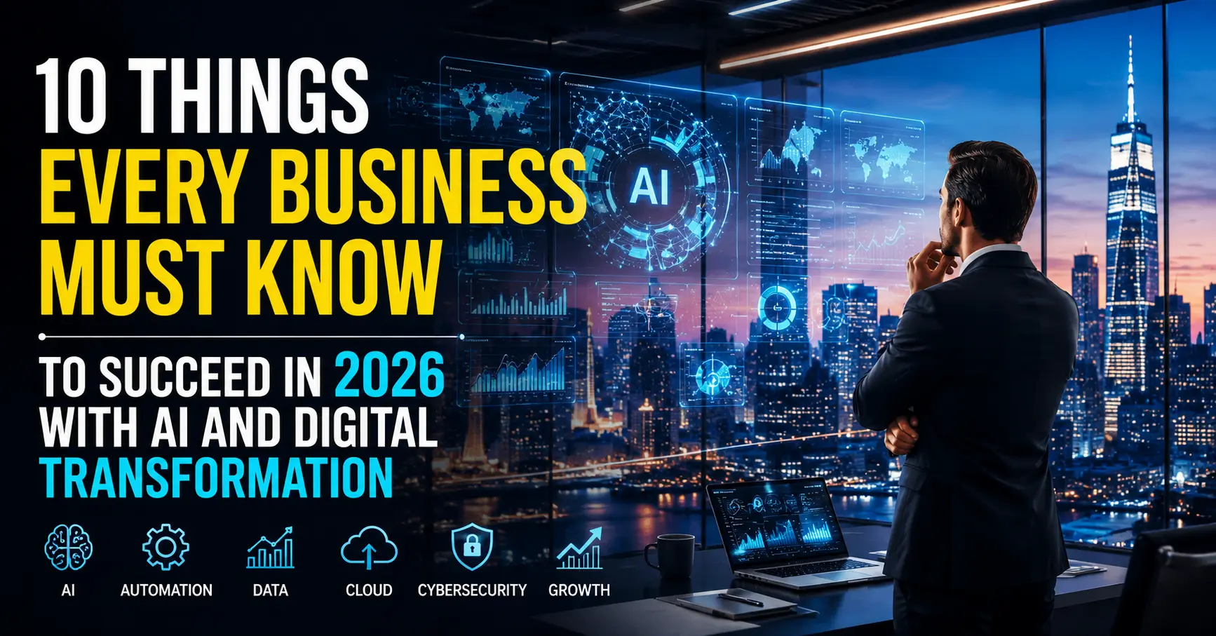 10 Things Every Business Must Know to Succeed in 2026 with AI and Digital Transformation