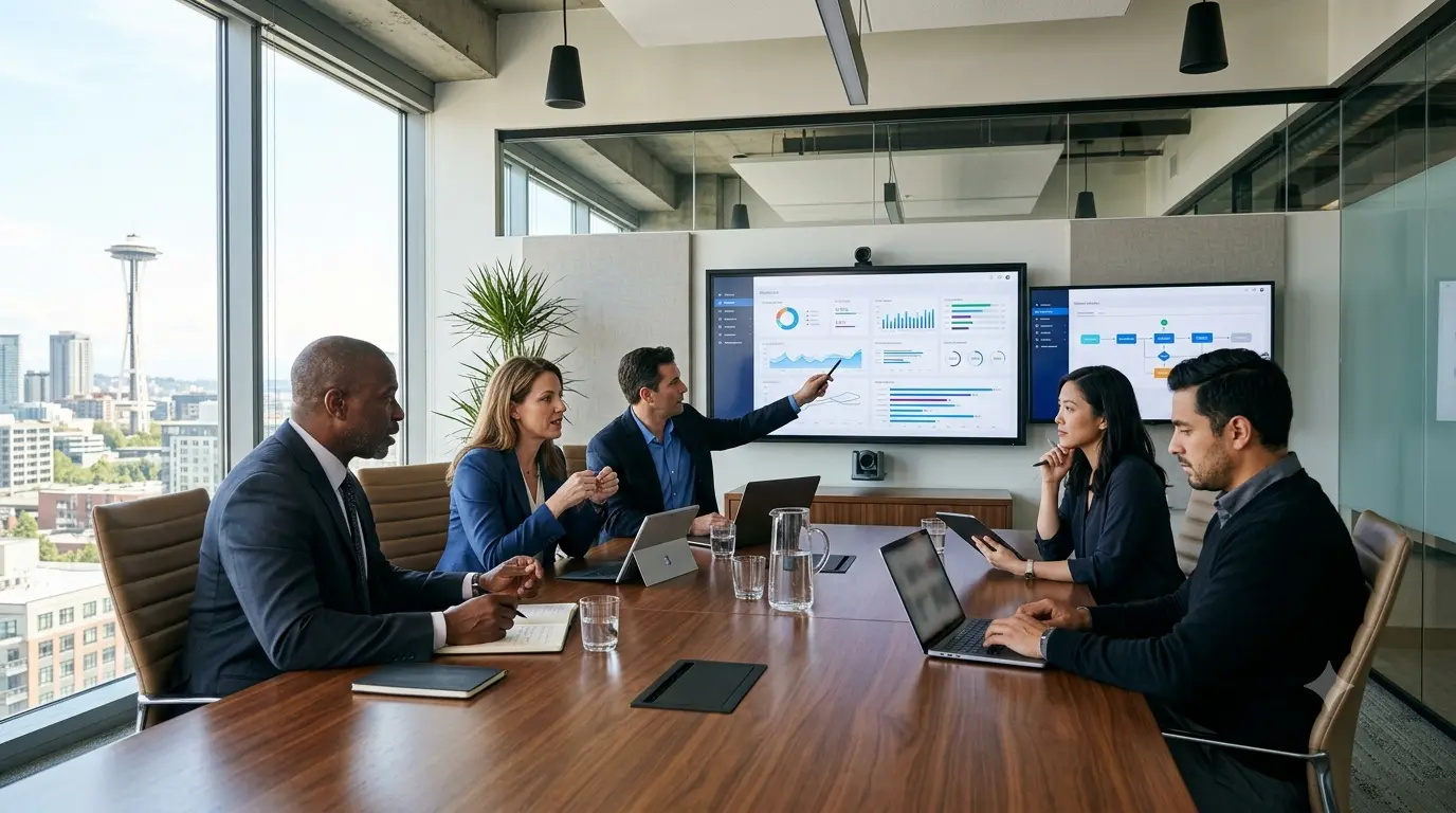 Accord software dashboard helping business teams manage workflows and operations