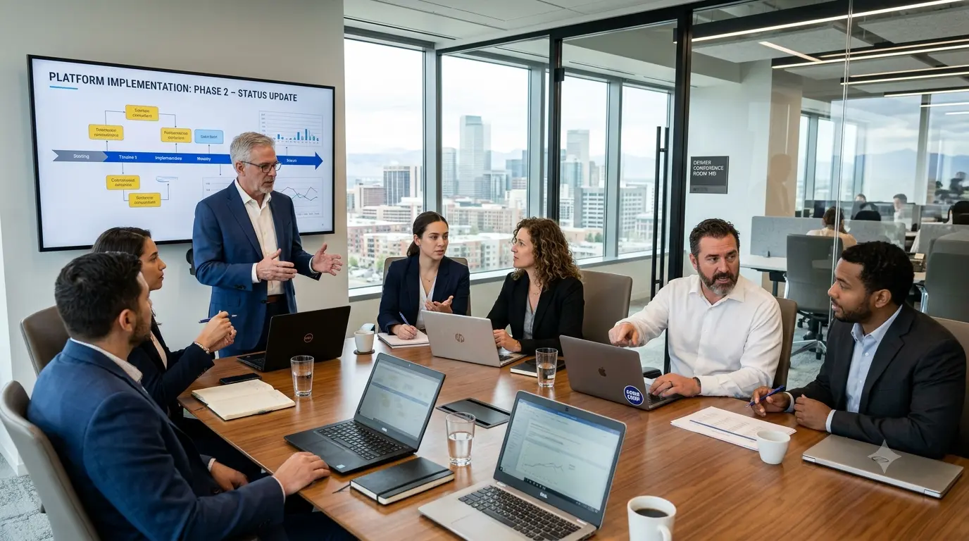 Accord software dashboard helping business teams manage workflows and operations