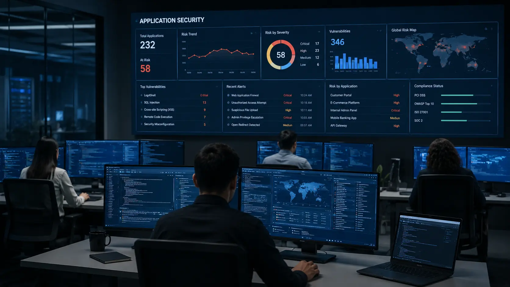 Backslash Security platform helping organizations improve software supply chain visibility and cybersecurity risk management.