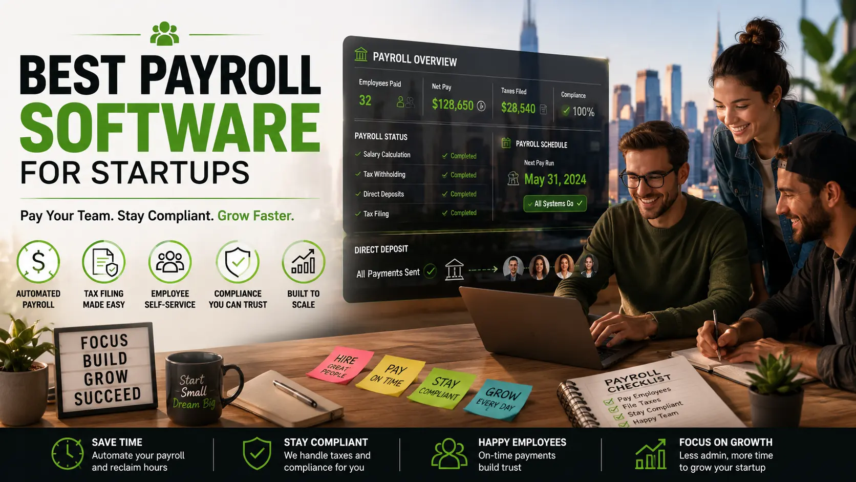 Best Payroll Software for Startups