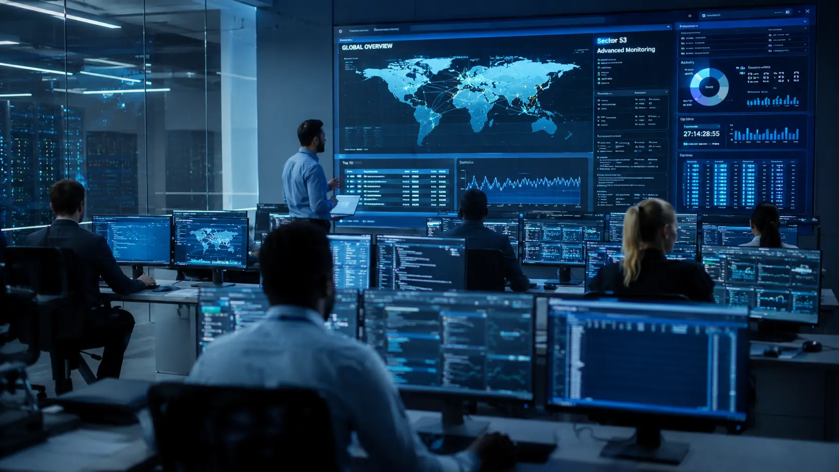 Microsoft AI ecosystem powering enterprise growth through cloud computing, cybersecurity, Azure infrastructure, and AI automation in 2026