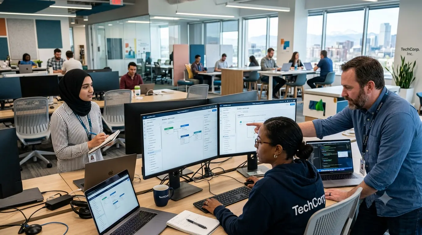 OutSystems enterprise application development platform helping businesses accelerate digital transformation through low-code software development.