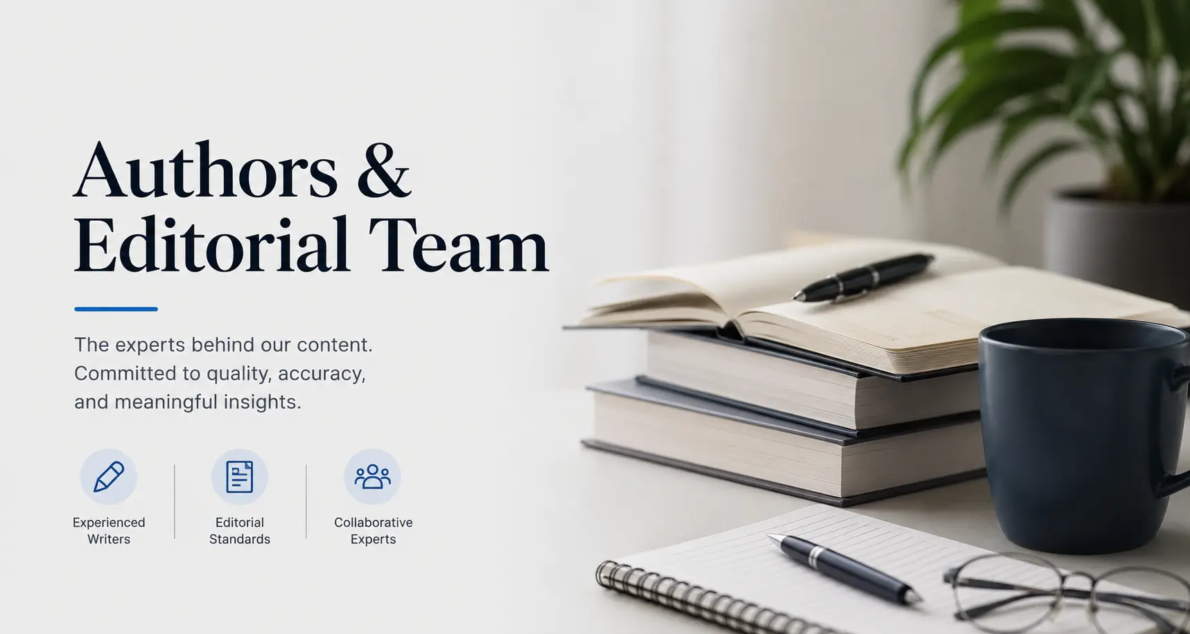 Authors and editorial team workspace