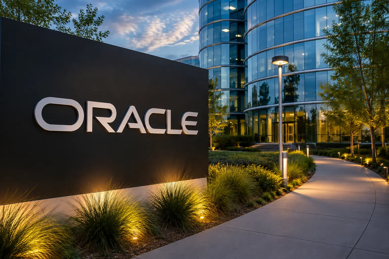 "Oracle enterprise technology ecosystem featuring cloud infrastructure, AI, database solutions, ERP software, and secure business applications driving digital transformation for modern organizations."