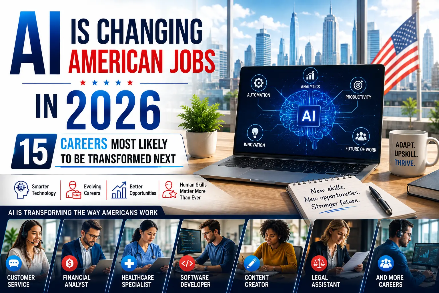 15 AI Is Changing American Jobs in 2026